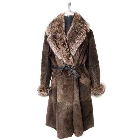 ysl コート|ysl fur coat.